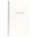 KJV, Gift and Award Bible, Imitation Leather, White, Red Letter Edition