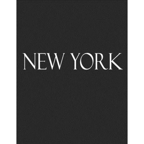 New York: White Black Decorative Book to Stack Together on Coffee Tables, Bookshelves and Interior Design - Add Bookish Charm De