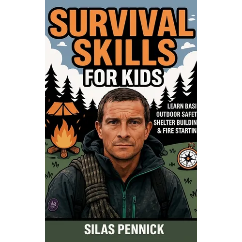 Survival Skills for Kids: Learn Basic Outdoor Safety, Shelter Building & Fire Starting