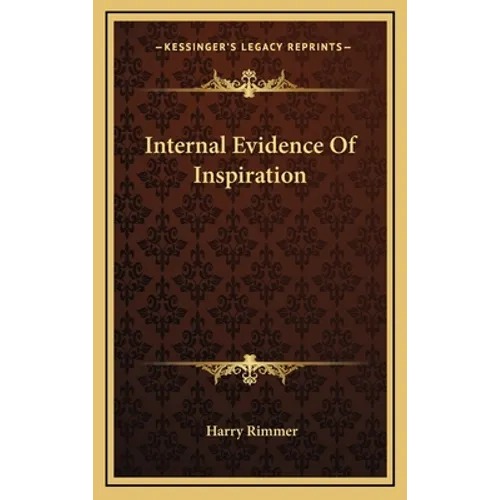 Internal Evidence Of Inspiration