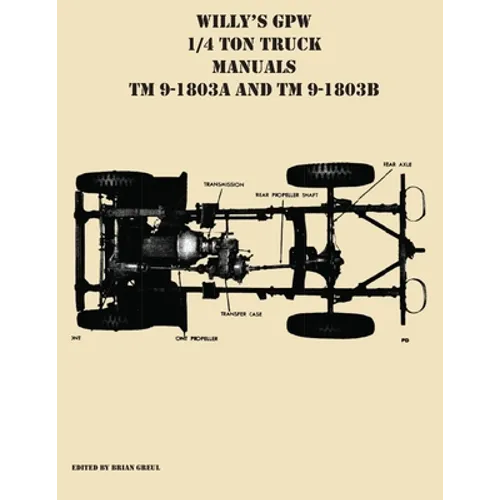 Willy's GPW 1/4 Ton Truck Manuals TM 9-1803A and TM 9-1803B