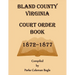 Bland County Virginia Court Order Book, 1872-1877