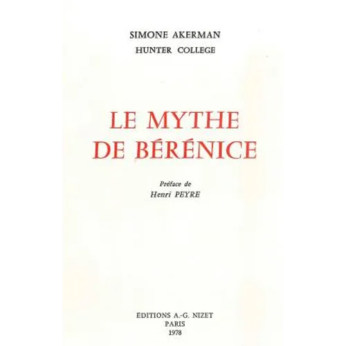 Le Mythe de Berenice