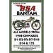 Book of the BSA Bantam All Models from 1948 Onwards