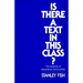 Is There a Text in This Class?: The Authority of Interpretive Communities