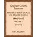 Grainger County, Tennessee Minutes of Court of Pleas and Quarter Sessions, Volume 2, 1802-1812