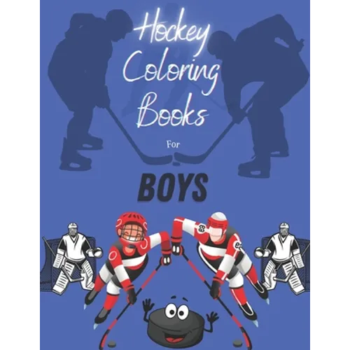 Hockey Coloring Books For Boys