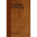 An Elementary Grammar Of The Sanscrit Language