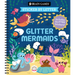 Brain Games - Sticker by Letter: Glitter Mermaids: Includes 1 Glitter Sticker Sheet to Complete Each Image!