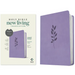 NLT Giant Print Premium Value Bible, Filament Enabled (Leatherlike, Lavender Vine)