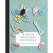 Kawaii doodling notebook: A large composition notebooks with colouring pages for the school dreamer who likes to doodle whilst studying - Turquo