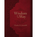 Wisdom for the Way, Large Text Leathersoft: 365 Days of Wise Words for Busy People (a 365-Day Devotional) - The Perfect Father's Day Gift for Christia