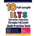 10 Full Length ILTS Elementary Education (Grades 1-6) (305) Math Practice Tests: The Practice You Need to Ace the ILTS Elementary Education Math Test