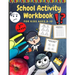 School Activity Workbook for Kids Ages 8-10: Brain Challenging Activity Book, Math, Writing and More