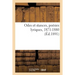 Odes Et Stances, Poésies Lyriques, 1871-1880