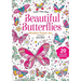 Beautiful Butterflies: Color-Your-Own Mindful Poster Art