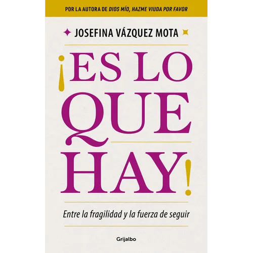 Â¡es Lo Que Hay! Entre La Fragilidad Y La Fuerza de Seguir / It Is What It Is! Between Fragility and the Strength to Keep Going