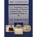 U.S. Supreme Court Transcript of Record Fossat Case, in Re: Quicksilver Bros, in Re