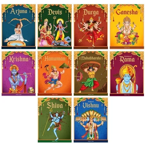 Tales from Indian Mythology (Collection of 10 Books): Story Books for Kids