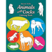 Animals with Cocks - Coloring Book