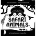 I See Safari Animals: Bilingual (English / German) (Englisch / Deutsch) A Newborn Black & White Baby Book (High-Contrast Design & Patterns) (Giraffe,