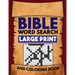 Bible Word Search Large Print and Coloring Book: Christian Puzzles with Psalms, Hymns, Jesus Christ and Bible Verse Inspired Word Finds