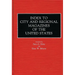 Index to City and Regional Magazines of the United States