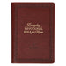 NLT Holy Bible Everyday Devotional Bible for Men New Living Translation, Vegan Leather, Burgundy Debossed