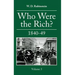 Who Were the Rich?: 1809-24