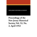 Proceedings of the New Jersey Historical Society, Vol. 52, No. 2, April 1952