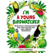I'm Young Birdwatcher! Birds lovers coloring book for kids, learn species and color detailed illustrations.