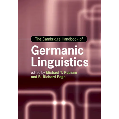 The Cambridge Handbook of Germanic Linguistics