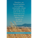 General Worship Bulletin: Be Ye Stedfast (Package of 100): 1 Corinthians 15:58 (Kjv)