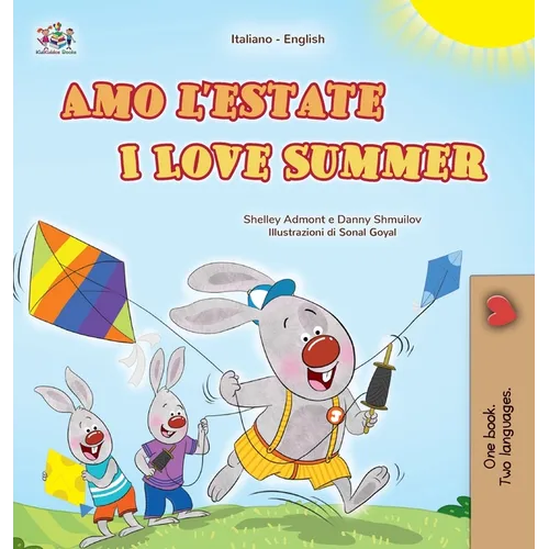 I Love Summer (Italian English Bilingual Children's Book)