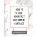 How to Secure Your First Government Contract