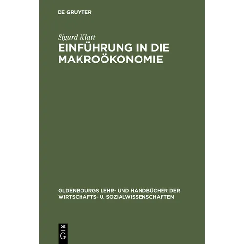 Einführung in die Makroökonomie