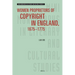 Women Proprietors of Copyright in England, 1675-1775