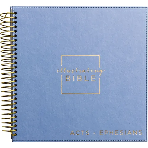 Illustrating Bible Niv: Journal Your Way Through Acts - Ephesians - Spiral Bound Bible Journal