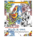 Coloring Book for Adult: Owls & Birds: Relaxation Designs to Color!