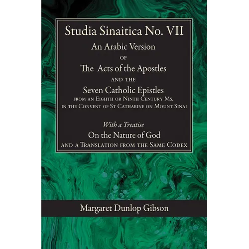Studia Sinaitica No. VII - Paperback