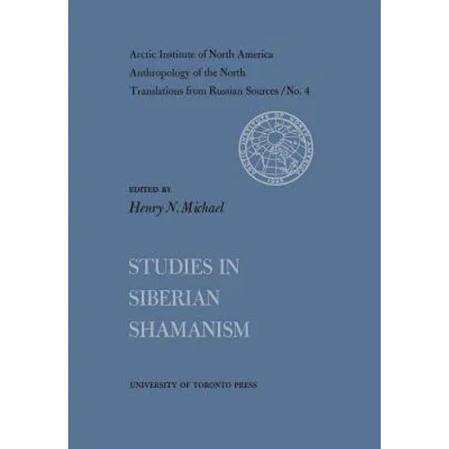 Studies in Siberian Shamanism No. 4