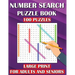 Number Search Puzzle Book: 100 Puzzles Large Print for Adults and Seniors