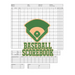Baseball Scorebook: 100 Scoring Sheets For Baseball and Softball Games, Glover's Scorebooks, Large (8.5X 11)