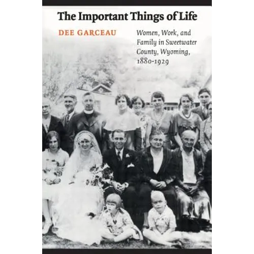 The Important Things of Life: Women, Work, and Family in Sweetwater County, Wyoming, 1880-1929