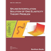 Spline-Interpolation Solution of One Elasticity Theory Problem