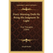 Every Morning Doth He Bring His Judgment To Light: First Thoughts (1889)