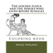 The golden fleece and the heroes who lived before Achilles: Coloring book