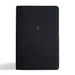CSB Men's Daily Bible, Black Leathertouch