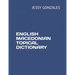 English Macedonian Topical Dictionary