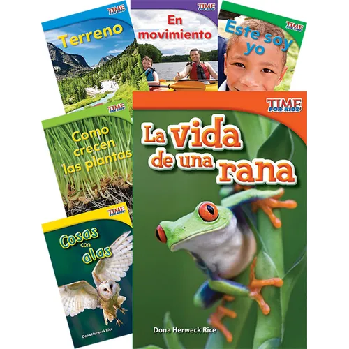 Time for Kids(r) Informational Text Grade 1 Spanish Readers Set 1 10-Book Set